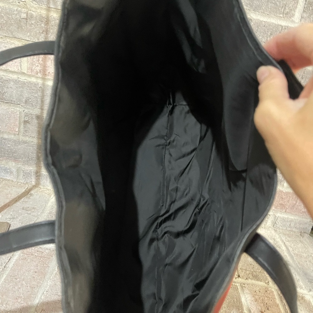 Victoria's Secret Red and Black Plaid Tote - Picture 9 of 9